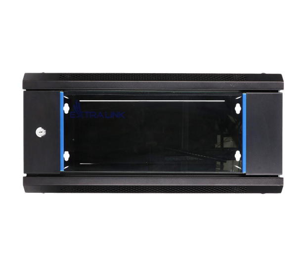 ExtraLink Wisząca 19" 4U 600x450mm (czarna) - 484910 - zdjęcie 7